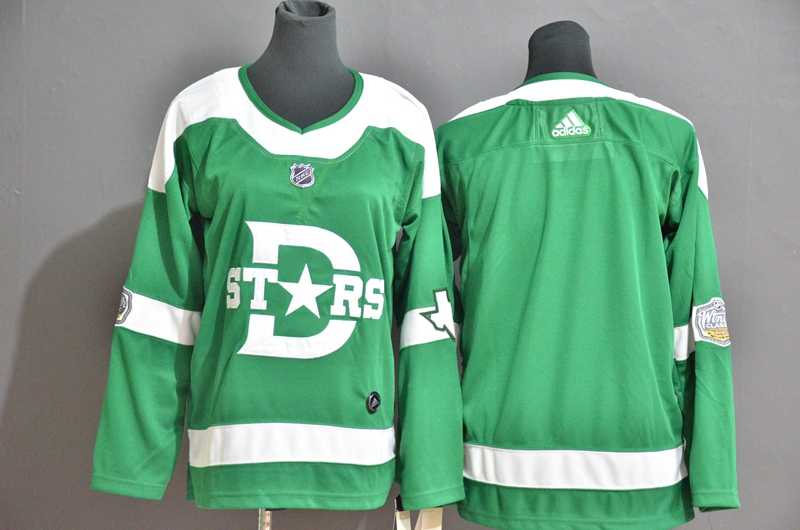 Women Stars Blank Green 2020 Winter Classic Adidas Jersey,We sell and wholesale Women Stars Blank Green 2020 Winter Classic Adidas Jersey on line form chian!